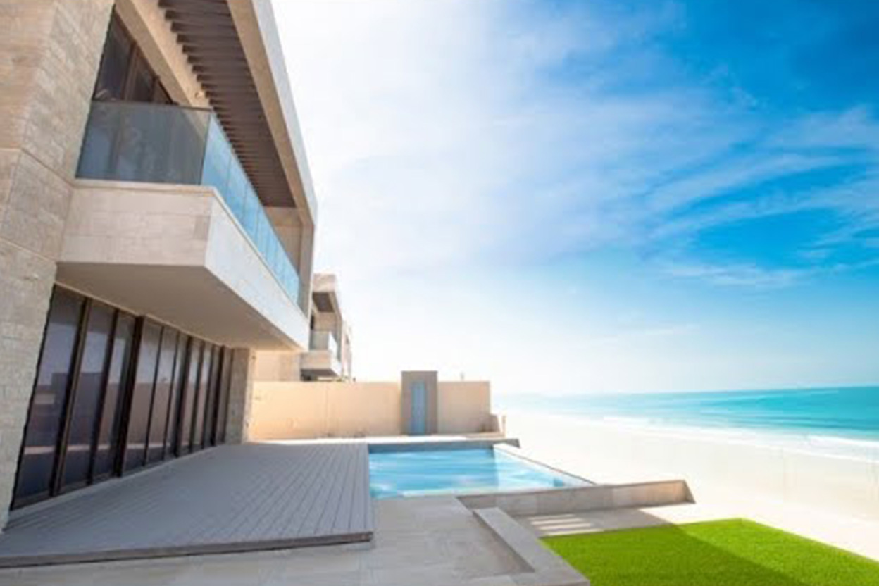 Private beach at Hidd Al Saadiyat